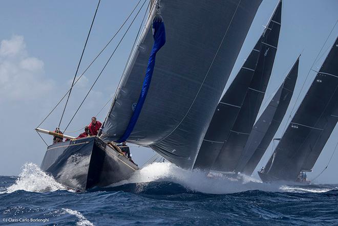 2017 St Barths Bucket Regattas - J-Class Race Day 1 © JClass - Carlo Borlenghi